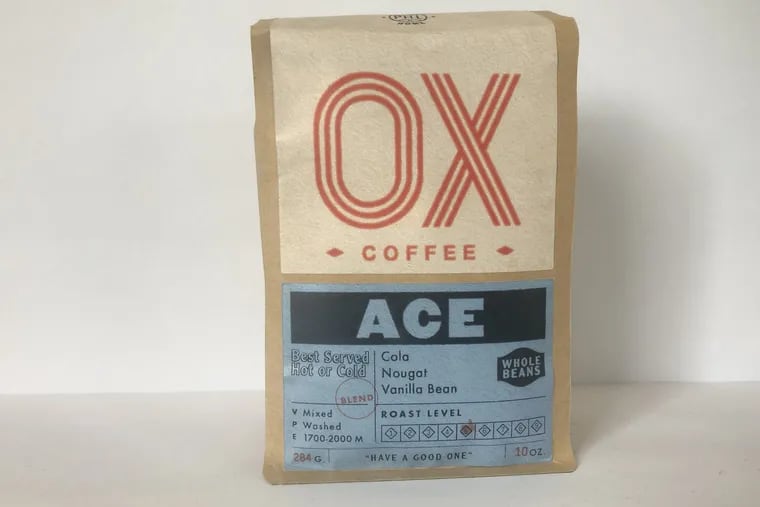 Ox Coffee's Ace blend.