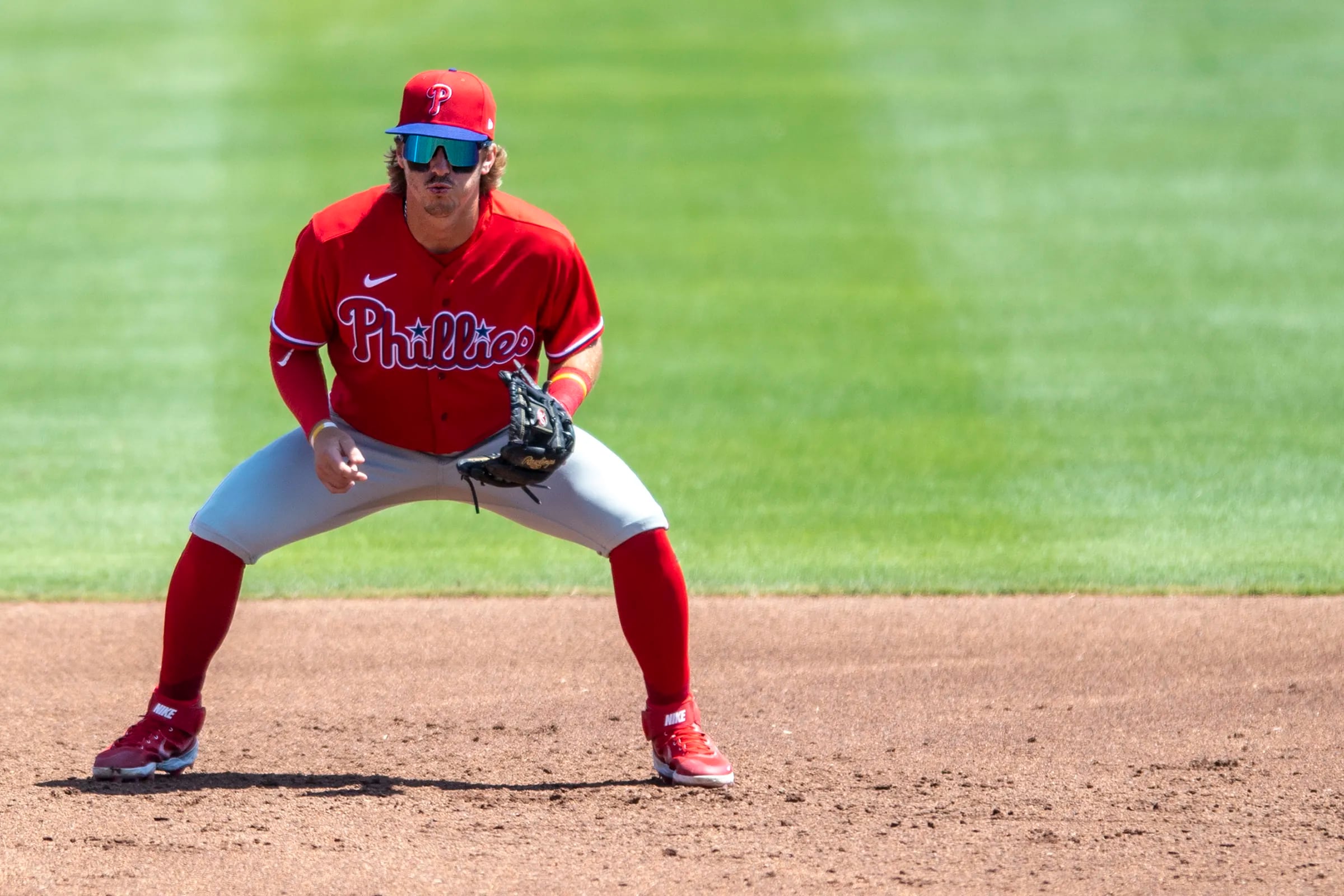 Bryson Stott continues push for a roster spot with homer in Phillies' 10-5  win over Blue Jays