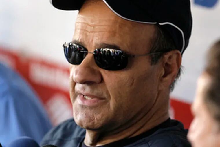 Joe Torre is managing a Yankees team that is off to a slow start.