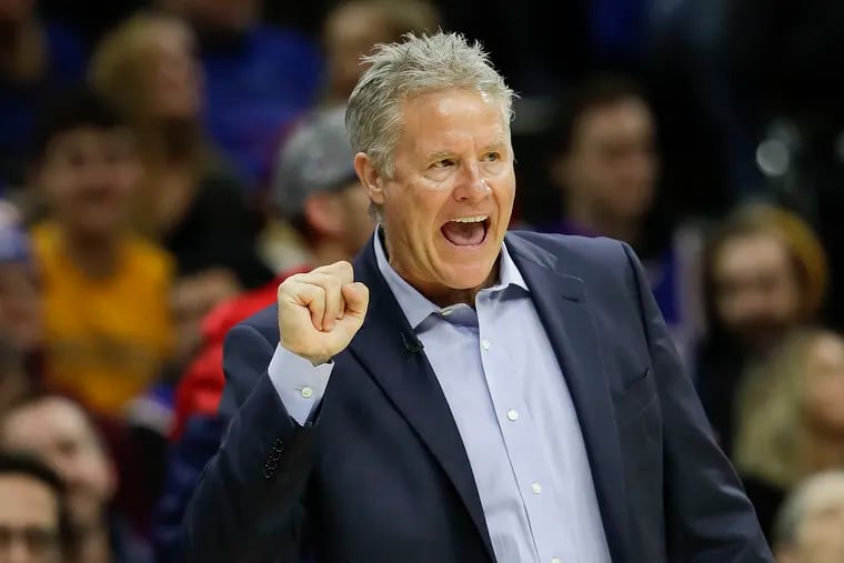 Former Sixers coach Brett Brown has the tools of a good college basketball recruiter.