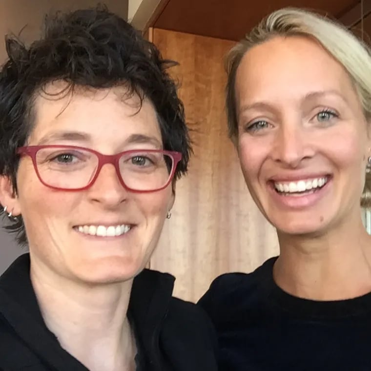 Marion Leary (left), director of innovation at Penn Nursing, and Rebecca Love (right), visiting professor in healthcare at Villanova, are the co-chairs of the Nursing is STEM Coalition.