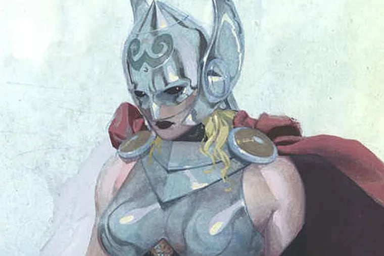 Writer Jason Aaron said in a statement: "This is not She-Thor. This is not Lady Thor. . . . This is THE Thor."