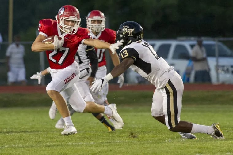 Lenape’s Jake Topolski is one of South Jersey’s top wide receivers.