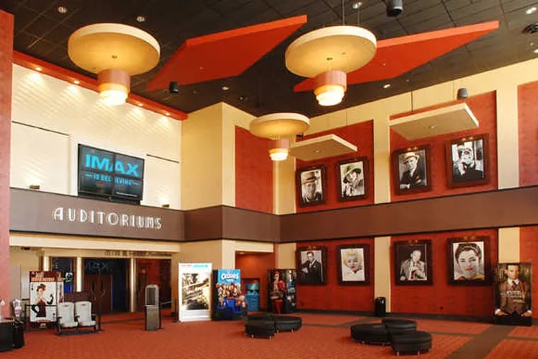 The interior of the 68,000 square foot Frank Theatres Cinebowl & Grille at the new Promenade at Granite Run Mall.