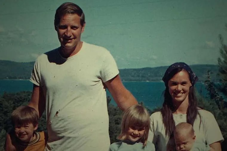 Break-in participants Bonnie and John Raines with their children in Michigan, circa 1969. (Family photograph)
