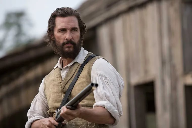 Matthew McConaughey portrays Newton Knight, a rebel against the South during the Civil War in "Free State of Jones."