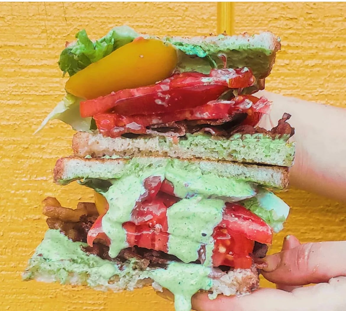 Find a chunky BLT at Sweet Amalia's across the bridge in South Jersey.