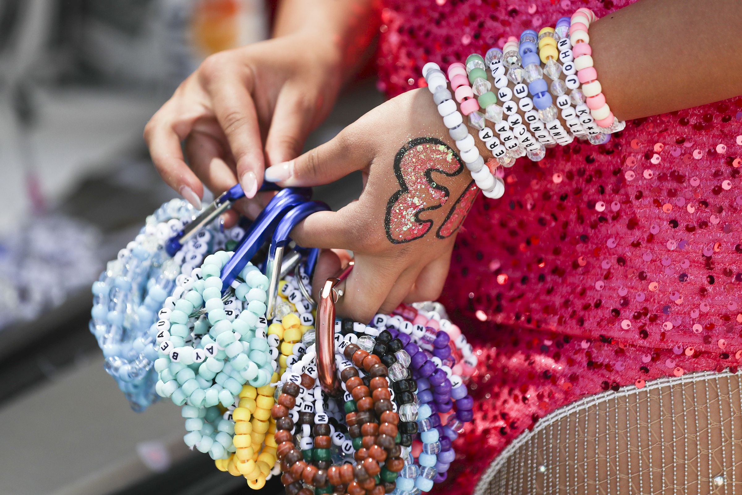 Taylor Swift All 10 Albums Inspired Eras Tour Friendship Bracelets