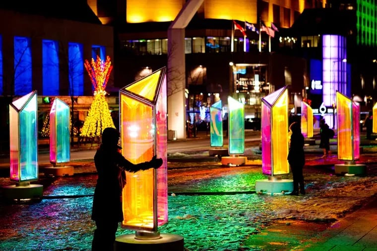 Brought to Philadelphia in collaboration with the Montreal-based group Creos, Prismatica, a group of colorful spinning prisms created by Raw Design, will serve as one of several interactive installations coming to Cherry Street Pier as part of Festival of the People.