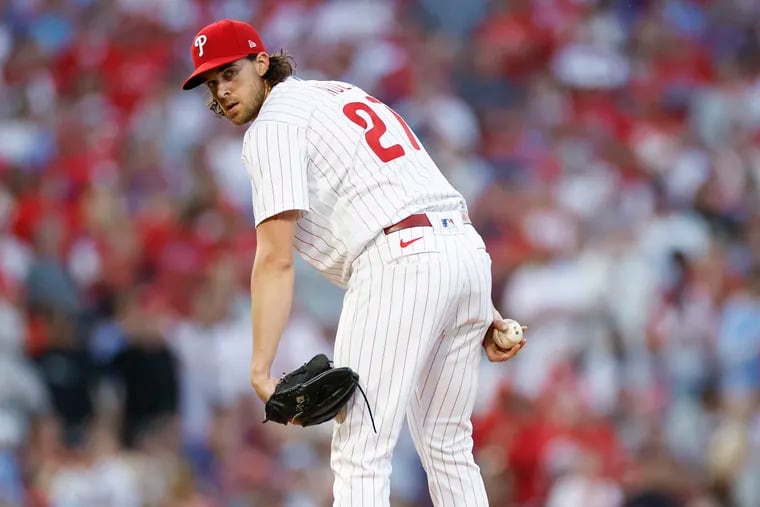 Aaron Nola has made more starts (175) and pitched the second-most innings (1,065⅓) in baseball since 2018.