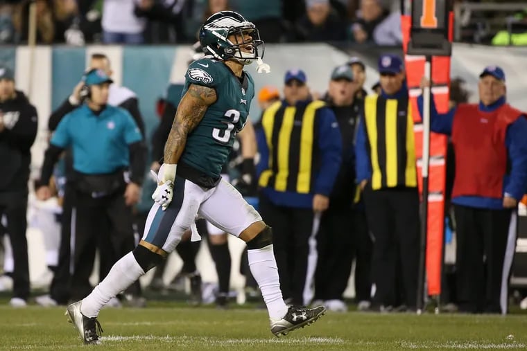 Cornerback Cre'Von LeBlanc wasn't separated from the Eagles for long.