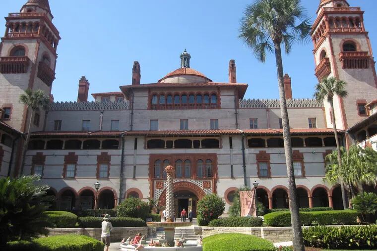 Hotel Ponce de Leon, shown in 2013 is the centerpiece of Flagler College. a St. Augustine, Fla., institution that uses PFM’s new financial planning software that has been customized for higher education.