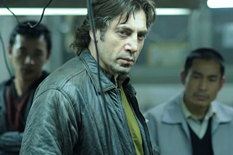 Javier Bardem as Uxbal - criminal, loving father, psychic, and terminal
cancer sufferer. He is desperate to set things right before he dies.