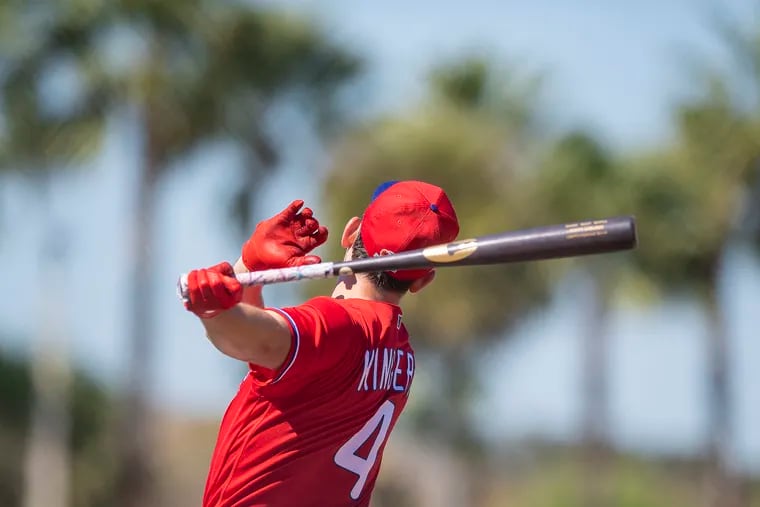 The Phillies optioned Scott Kingery to the minor leagues Sunday and they want him to continue to work on changing his swing path.