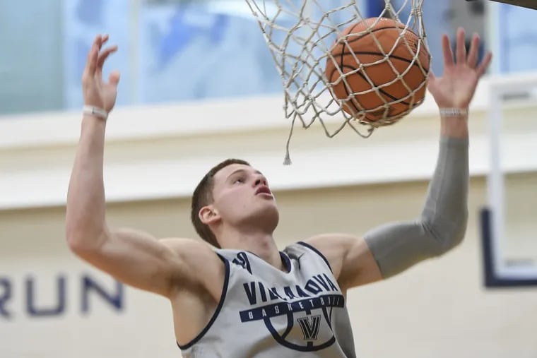 Villanova guard Donte DiVincenzo was playing his best basketball toward the end of last season.