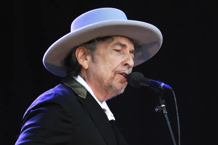 Bob Dylan performs July 22, 2012 at Festival des Vieilles Charrues a Carhaix in France. (Serge Jolivel/DAPR/Zuma Press/TNS)