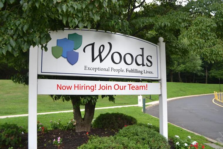Woods Services has been sued in connection with an alleged rape on its Langhorne campus.