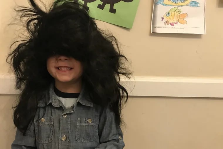 Sometimes, a Halloween pirate wig is all we need.