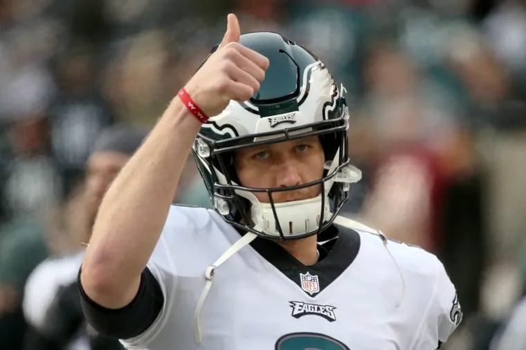 Will the football gods turn thumbs-up again for Nick Foles and the Eagles?