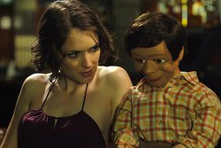 In &quot;The Ten,&quot; Winona Rider plays a newlywed who falls for a ventriloquist&#0039;s dummy. It&#0039;s the &quot;Thou shalt not steal&quot; segment.