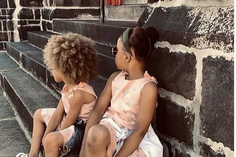 Amanee Abdur-Rahmaan, of Camden, submitted this image of her daughters sitting on the steps of a church in Camden. The photo was the first winner of a social media photo contest, "A New View," which asked Camden residents and visitors to take photos of "something  beautiful" in the city. The grand prize winner will be selected in late August.