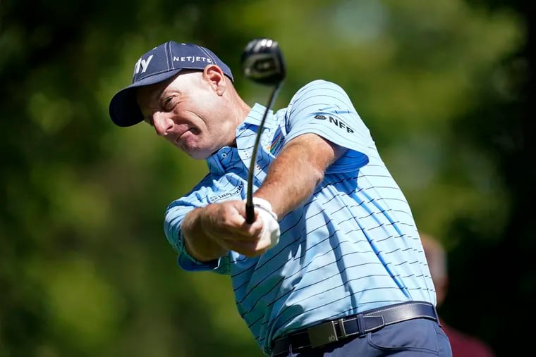 Jim Furyk is back in his native Pennsylvania to compete in the U.S. Senior Open.