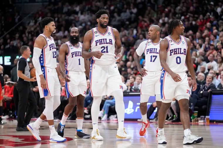 The Philadelphia 76ers open their 2023 playoffs as a big favorite over sixth-seeded Brooklyn.