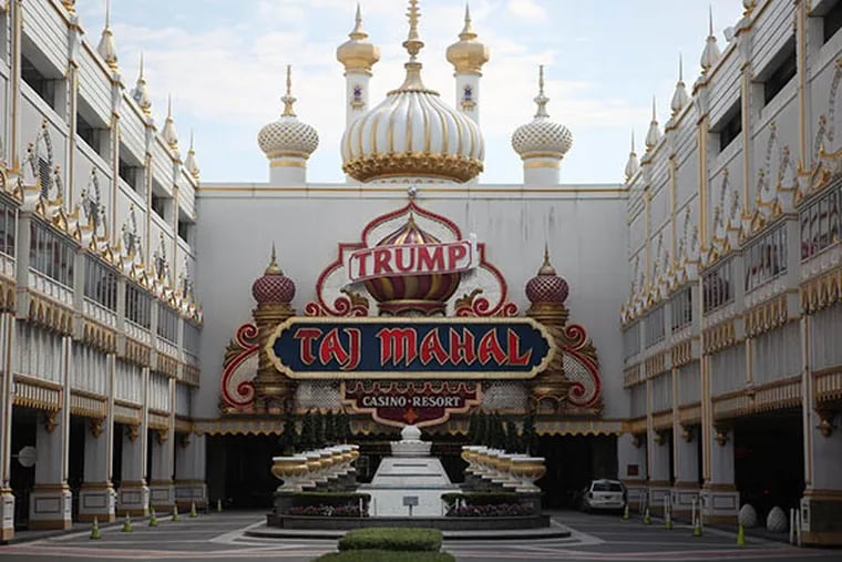 The Taj Mahal Casino in Atlantic City, NJ. (Stephanie Aaronson/Philly.com)