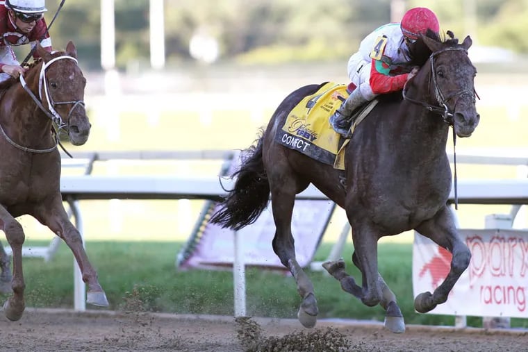 Connect #4, with Javier Castellano riding, won last year’s $1,250,000 Pennsylvania Derby at Parx Racing in Bensalem.