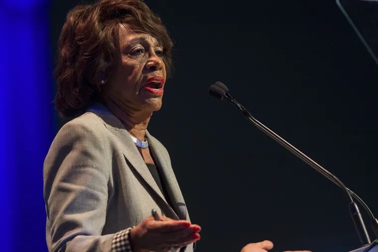 Congresswoman Maxine Waters (D-Calif.) addresses the 2018 California Democrats State Convention on Feb. 24, 2018 in San Diego, Calif.