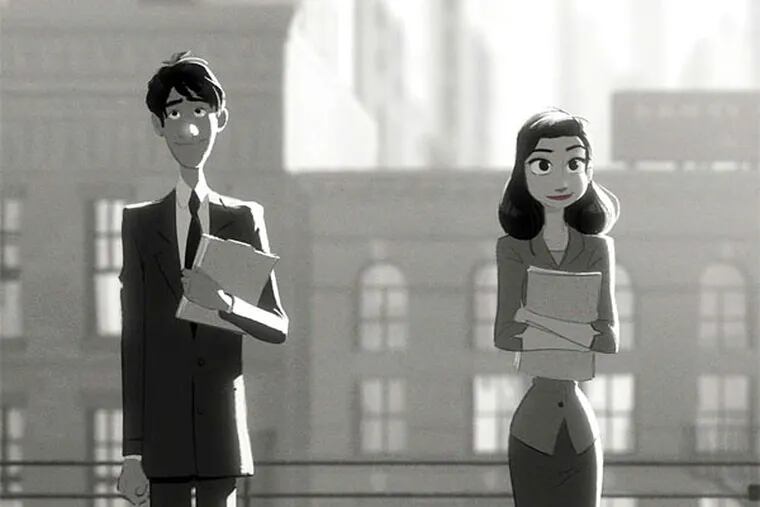 &quot;Paperman,&quot; directed by John Kahrs, mixes traditional and CG animation techniques.