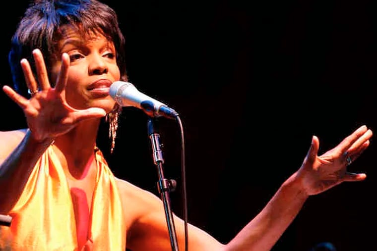 Vocalist Nnenna Freelon will perfrom at the waterfront in Camden.
