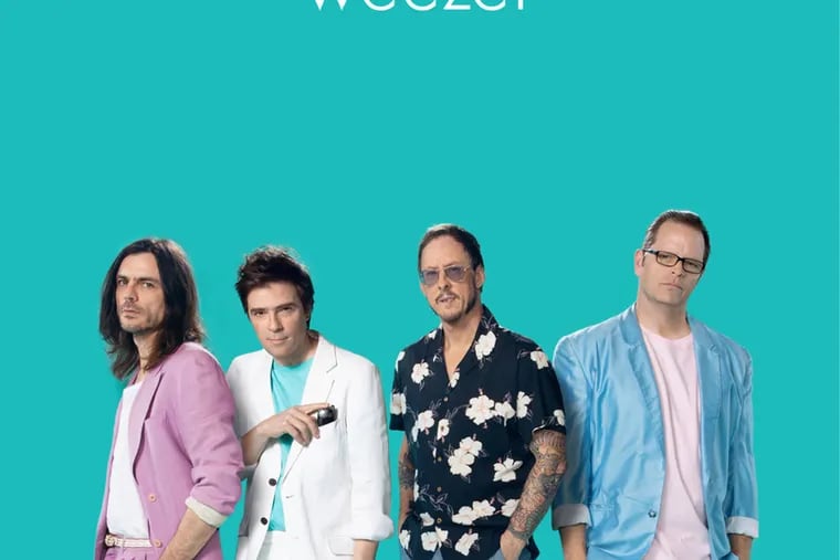 "Weezer (The Teal Album)" dropped early Thursday morning, Jan. 24, 2019. (weezer.com/TNS)