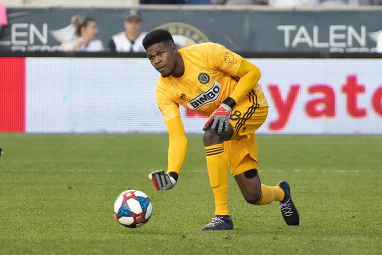 Union goalkeeper Andre Blake is one of the leaders of Jamaica's national team, which is aiming to make another deep run in the Concacaf Gold Cup.
