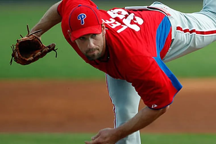 Cliff Lee could make a start as early as next week after feeling good in a bullpen session Wednesday. (David Maialetti/Staff file photo)