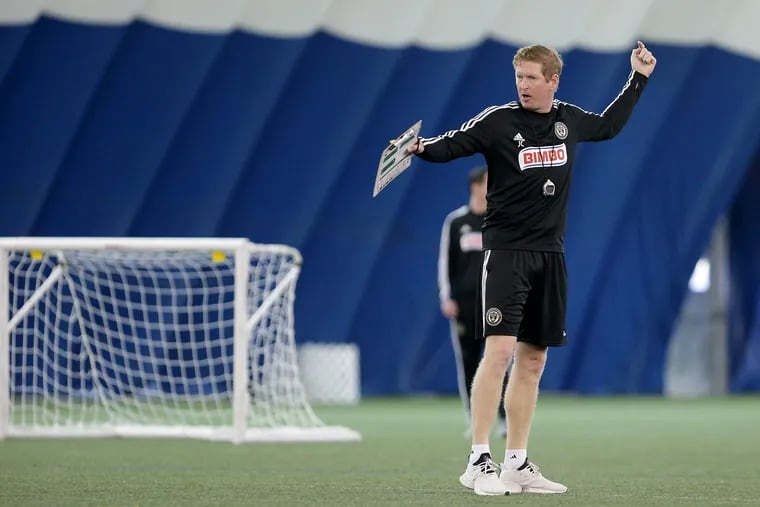 Jim Curtin has been the Philadelphia Union's manager for 4 1/2 years.