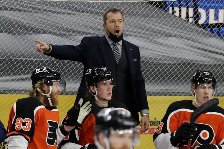 Alain Vigneault's Flyers will need to tighten things up in the second half if they want to return to the playoffs.