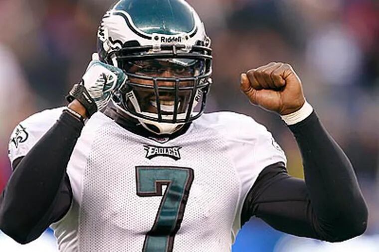Michael Vick is the main reason for the Eagles' prime-time exposure. (David Maialetti/Staff Photographer)