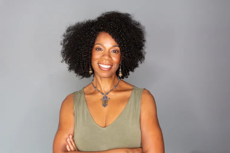Kim Wayans plays God in "An Act of God" at Bristol Riverside Theatre.