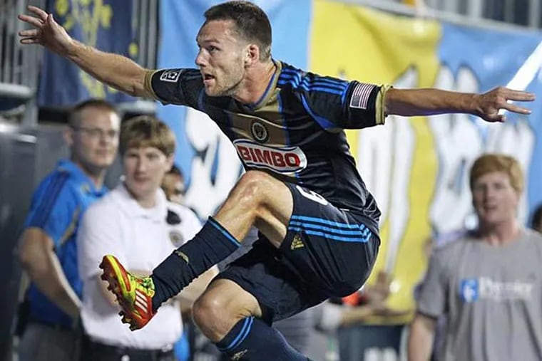 Jack McInerney has been named the MLS Player of the Month for April. (File photo)