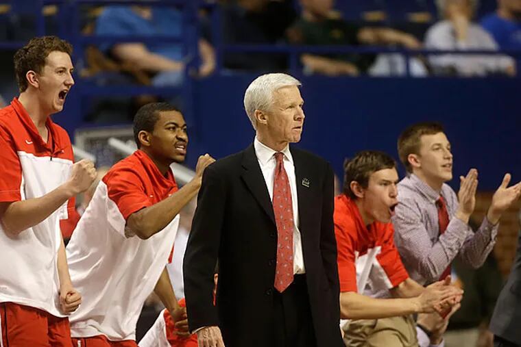 Davidson is the newest member of the Atlantic Ten Conference. (John Bazemore/AP)