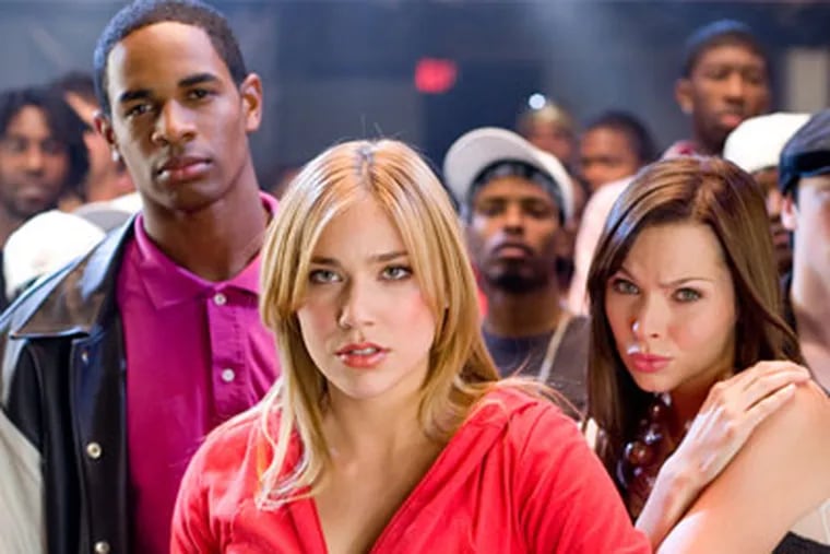 A scene from Damon Wayans' "Dance Flick." The movie, which opens Friday, stars Damon Wayans Jr., at left. (Photo: http://www.thedanceflick.com)