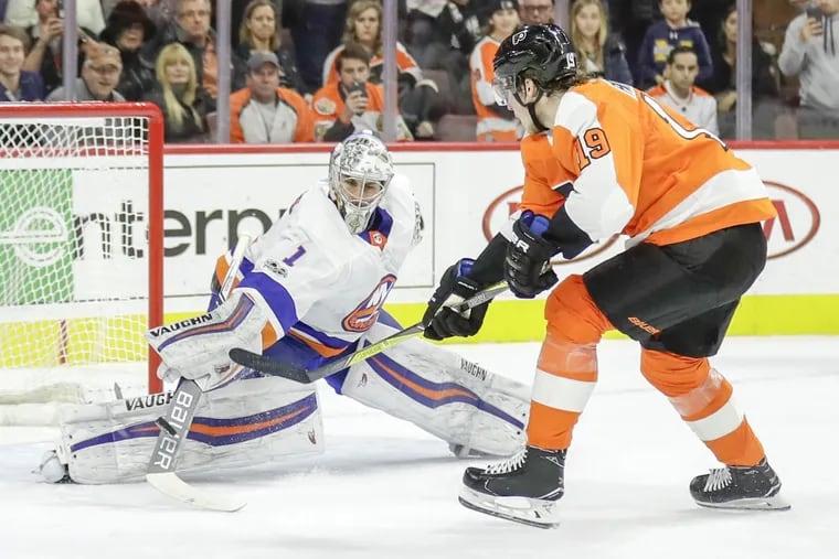 Philadelphia Flyers rookie center Nolan Patrick has just two goals in 29 games this season. Is it wrong to expect and ask for more from him?