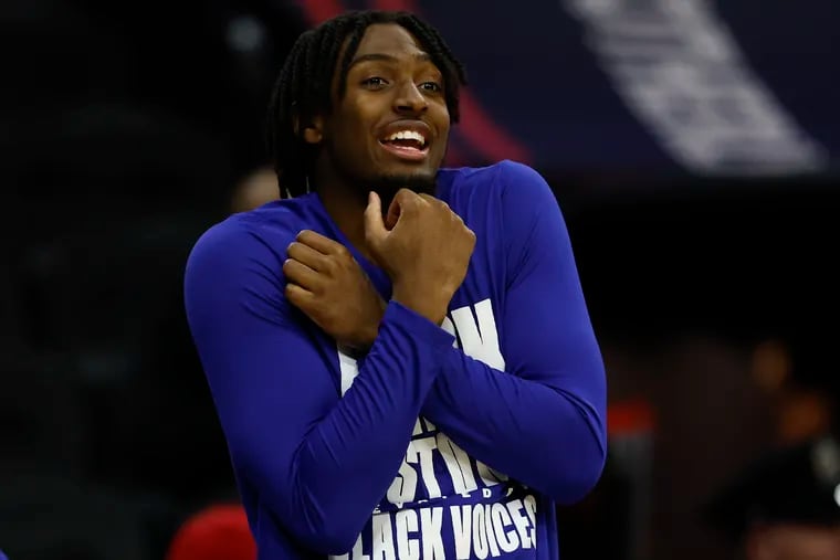 Sixers guard Tyrese Maxey will partake in All-Star Weekend's skill competition against a host of young NBA stars.