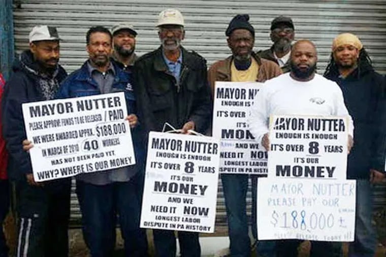 A number of ex-cons were hired in 2003 by Garnett Littlepage to clean up blight around the city. But 40 or so workers have been fighting to get paid for years now, and Littlepage says he doesn't owe anything. Council members James Kenney and Mark Squilla want hearings to examine contracts awarded to Littlepage's LP Group 2 between 2004 and 2006.