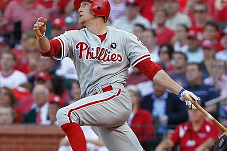 Phillies right fielder Hunter Pence agreed to a one-year, $10.4 million contract for 2012. (Ron Cortes/Staff file photo)