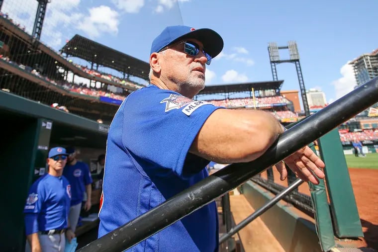 Joe Maddon won't be looking out from the Phillies dugout next season.
