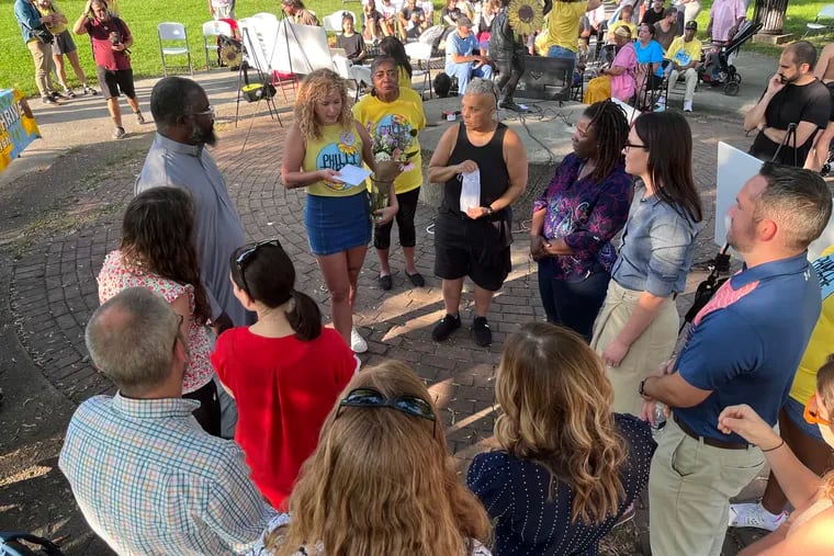 Members of PhillyThrive, a local advocacy group, joined with residents in meeting with the company that wants to develop the former PES refinery site. The refinery closed after an explosion and fire in 2019.