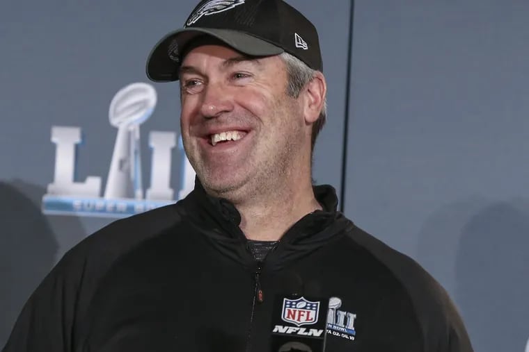 Eagles coach Doug Pederson will be featured on one of the “Film Session” shows.