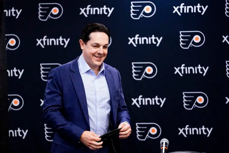 Flyers rookie GM Danny Briere has been killing it all year.